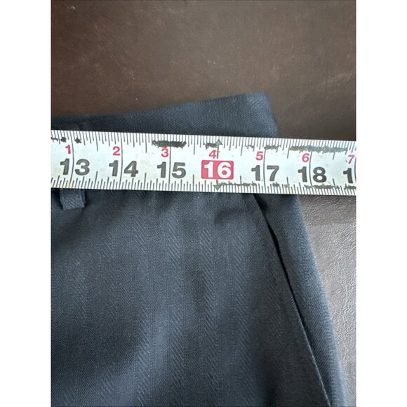 Bertucci Mens Blue Dress Pants Pleated Front W/ Button & Zipper Closure Size 34 - Picture 7 of 7
